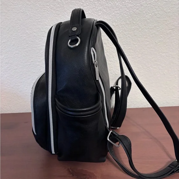 Itzy Ritzy Black Mini Plus Backpack - Picture 2 of 10